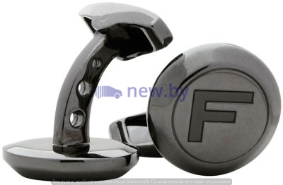Запонки Jaguar F-type 'F' Cufflinks Gunmetal, артикул JJCLFCB