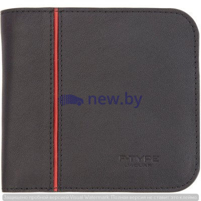 Мужской кожаный кошелек Jaguar Leather F-type Wallet, артикул JSLGTRXFTW