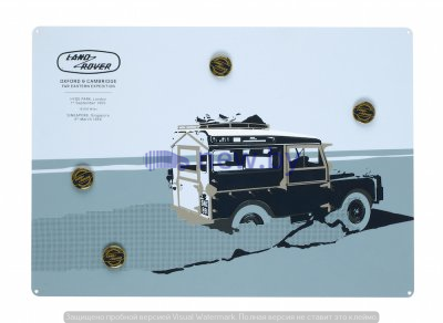 Магнитная доска Land Rover Heritage Magnetic Board, артикул LBGF237NVA