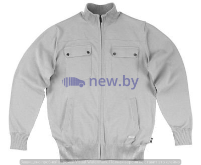 Мужская кофта Land Rover Men's Full Zip Knitted Sweatshirt, Grey, артикул LBKM072GYB