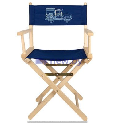 Складное кресло Land Rover Foldable Heritage Director Chair, Navy, артикул LBOD226NVA