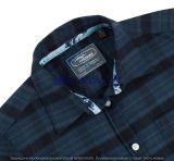 Мужская рубашка Land Rover Men's Heritage Shirt, Navy, артикул LBSM149NVF Мужская рубашка Land Rover Men's Heritage Shirt, Navy, артикул LBSM149NVF