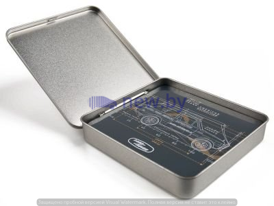 Набор из четырех подставок для чашек Land Rover Heritage Darien Gap Coaster Set, артикул LDGF613NVA