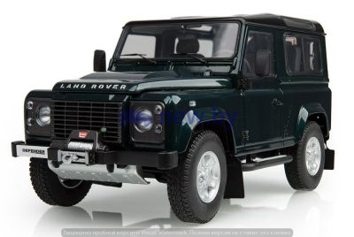 Модель автомобиля Land Rover Defender 90, Scale 1:18, Green Metallic, артикул LDLC034GNW