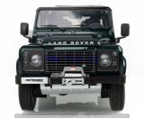 Модель автомобиля Land Rover Defender 90, Scale 1:18, Green Metallic, артикул LDLC034GNW Модель автомобиля Land Rover Defender 90, Scale 1:18, Green Metallic, артикул LDLC034GNW
