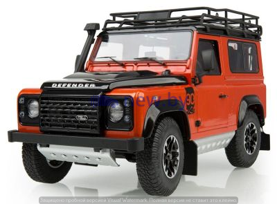 Модель автомобиля Land Rover Defender Final Edition Adventure, Scale 1:18, Orange, артикул LDLC035ORW