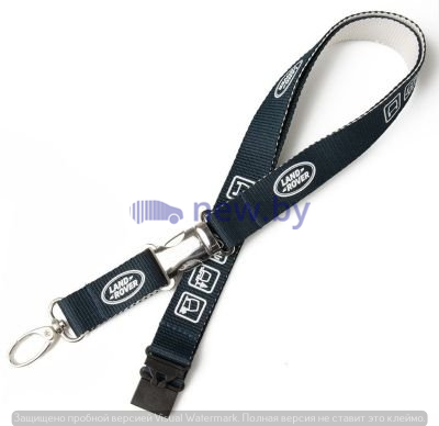 Шнурок с карабином Land Rover Lanyard, Navy, артикул LEGF633NVA