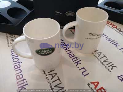 Набор из двух кружек Land Rover / Jaguar, Classic Mug Set, 2pcs, White, артикул LEMG193WTA