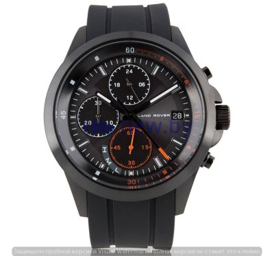 Мужской спортивный хронограф Land Rover Solar Chronograph Watch, артикул LEWM313BKA