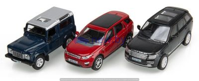 Юбилейный набор моделей Land Rover 70th Anniversary Set, Scale 1:76, артикул LFDC378MXZ