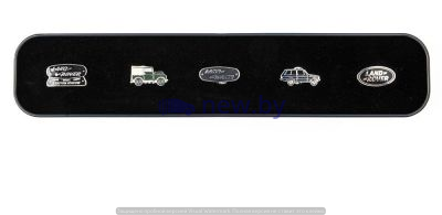 Коллекционный набор значков Land Rover Heritage Pin Badge Set, артикул LFGF362NVA