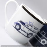 Набор из четырех чашек с блюдцами для эспрессо Land Rover Heritage Espresso Set4, артикул LFGF363NVA Набор из четырех чашек с блюдцами для эспрессо Land Rover Heritage Espresso Set4, артикул LFGF363NVA