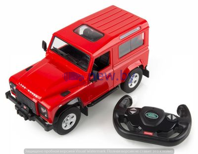 Радиоуправляемая модель Land Rover Defender Remote Control, 1:14 scale, Red, артикул LFTY415RDA