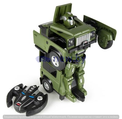 Радиоуправляемая модель трансформер Land Rover Defender Transformer, артикул LFTY420GNA
