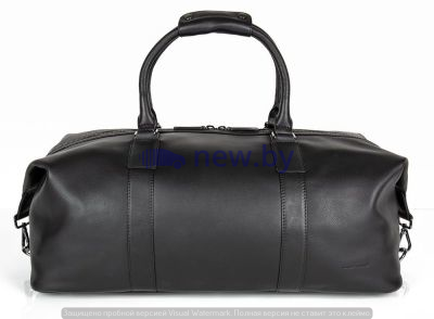 Туристическая кожаная сумка Range Rover Leather Holdall, Black, артикул LGLU455BKA