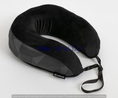 Подушка для шеи с маской для сна Lexus Cushion, Black, артикул LMDC00002L