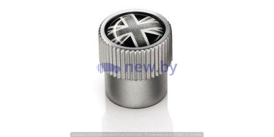 Набор из 4-х колпачков ниппелей Land Rover Black Jack Valve Stem Caps, артикул LR027666