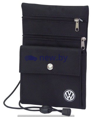 Нагрудный кошелек Volkswagen Logo Chest Wallet, Black, артикул MFA5739L00