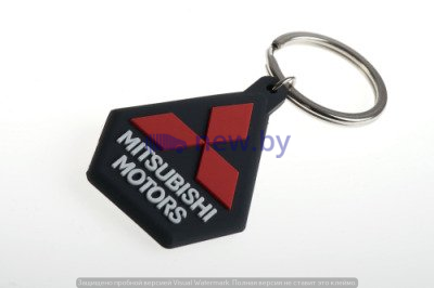 Брелок Mitsubishi Key ring rubber logo, артикул MME50079
