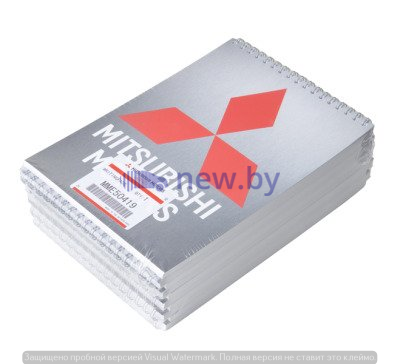 Блокнот Mitsubishi Blocknote Silver, артикул MME50419