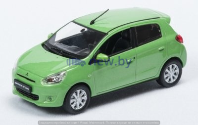 Модель автомобиля Mitsubishi Global Small, 1:43 scale, Light Green, артикул MME50554