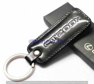 Кожаный брелок для ключей Lexus CT200H, артикул OT1100805L