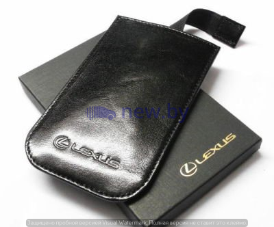 Кожаный универсальный чехол Lexus для смартфонов, артикул OT1100990L