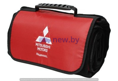Сумка-плед Mitsubishi Plaid-Bag, Black-Red, артикул RU000021