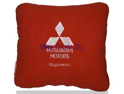 Автомобильная подушка Mitsubishi Сushion, Red, артикул RU000022
