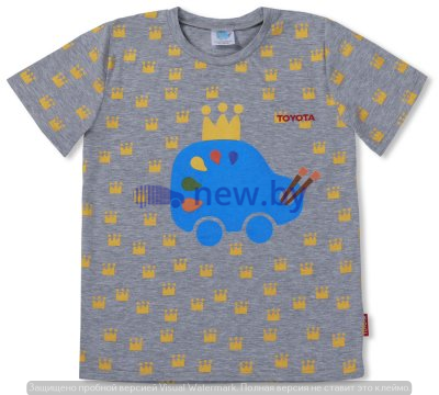 Детская футболка Toyota Kids T-Shirt Grey, артикул TMDR7U0104