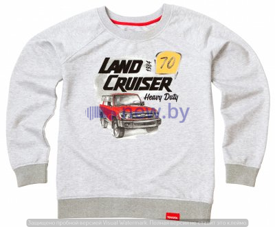 Женская толстовка Toyota Land Cruiser 70, Ladies Hoody, Grey, артикул TMHRTSCL01XS