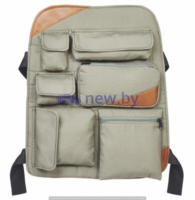 Органайзер на сидение Toyota Land Cruiser Prado Multi Bag, Khaki - Light Brown, артикул TMLCL01PRADO