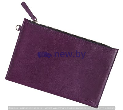 Кожаный клатч Toyota Leather Clutch, Weekend, Lilac, артикул TMSUV02CLU