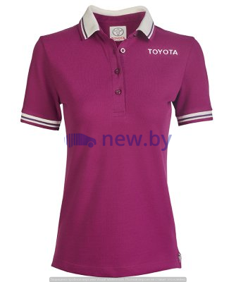 Женская рубашка поло Toyota Ladies Polo Shirt, Weekend, Lilac, артикул TMSUV1L02S00