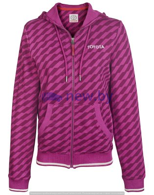 Женская толстовка Toyota Ladies Hoody, Weekend, Lilac, артикул TMSUV2L02S00