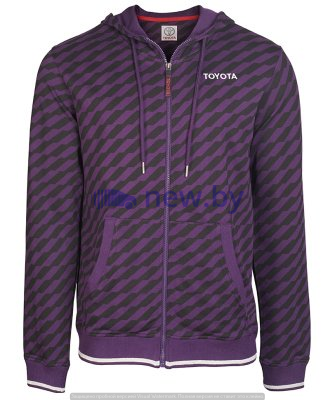 Мужская толстовка Toyota Men's Hoody, Weekend, Purple, артикул TMSUV2M02L00