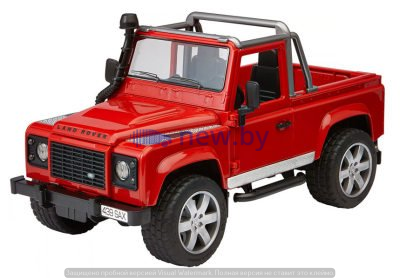 Модель автомобиля Land Rover Defender Station Wagon, Scale 1:16, Red, артикул TOADPR