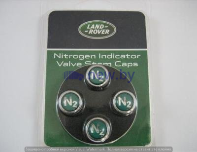 Набор из 4-х колпачков ниппелей Land Rover N2 Valve Stem Caps, артикул VPLFW0076