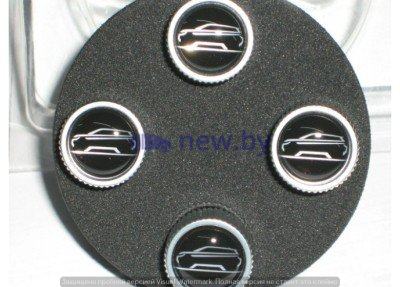 Набор из 4-х колпачков ниппелей Range Rover Evoque Valve Stem Caps, артикул VPLVW0108
