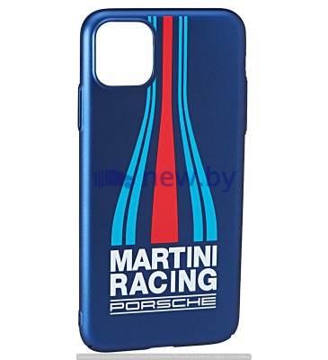Чехол Porsche для iPhone 11 Pro Max, Martini Racing, артикул WAP0300040L0MR