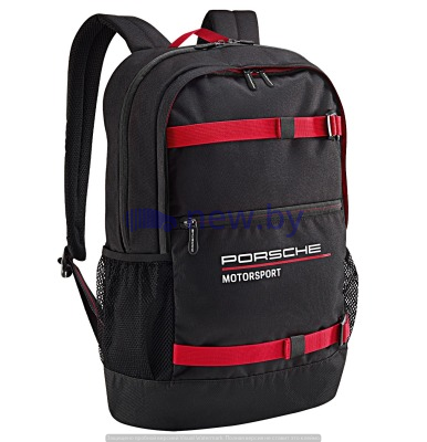 Рюкзак Porsche Motorsport Rucksack, Black/Red, артикул WAP0350030LFMS