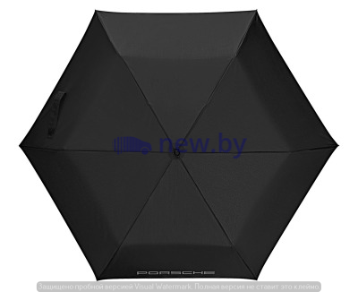 Складной зонт Porsche Pocket Umbrella, Black, артикул WAP0500800L