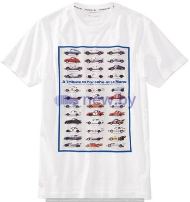 Футболка унисекс Porsche “A tribute to Porsche” T-shirt, артикул WAP8040XS0E