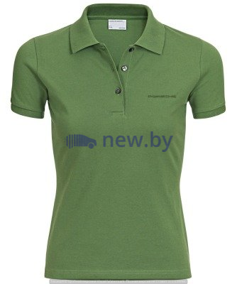 Женское поло Porsche Women’s polo shirt Cactus Green, артикул WAP9060XS0D